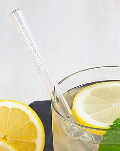 BarBaydos - personalisierte Glastrinkhalme - von Contento