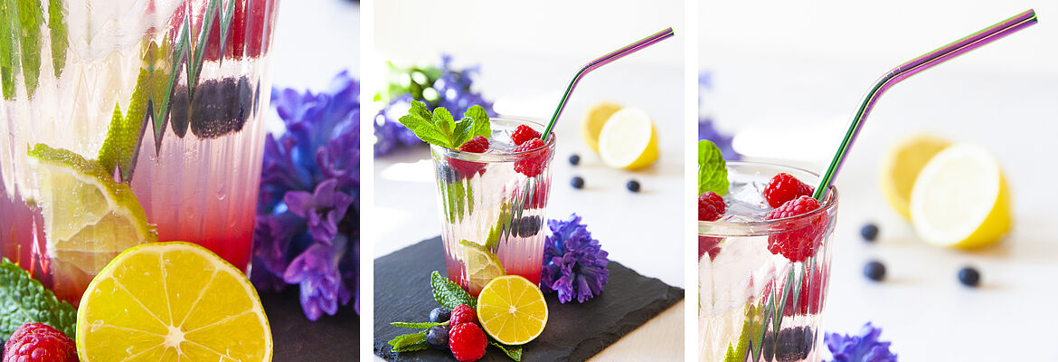 BarBaydos Trinkhalme aus Glas oder Edelstahl - von Contento