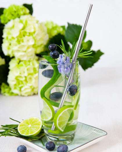 BarBaydos Edelstahlrinkhalm gerade von Contento