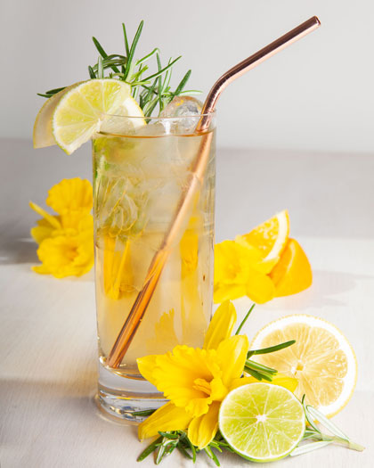 BarBaydos Edelstahlrinkhalm gebogen von Contento