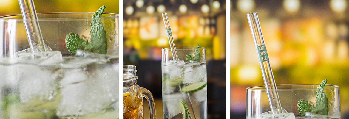 BarBaydos Glastrinkhalme bedruckt - von Contento