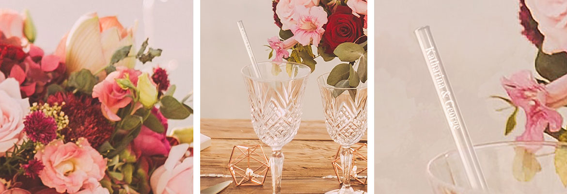 Personalisierte BarBaydos Trinkhalme aus Glas - von Contento